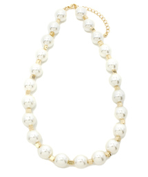 WEGO | WEGO/パールスクエアネックレス(ネックレス)