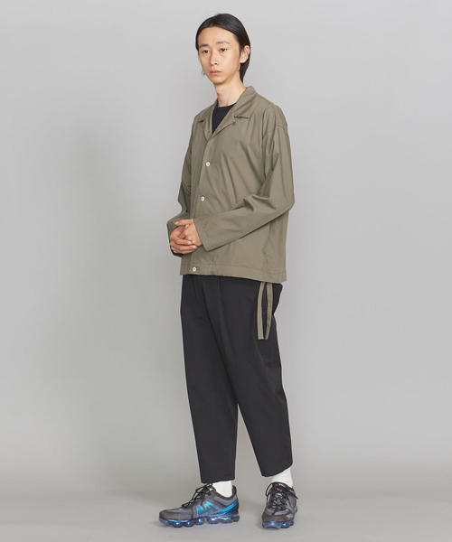 EN ROUTE(アンルート)の「<EN ROUTE(アンルート)>ソロテックス ツイル サルエル◆(その他パンツ・メンズ・ブラック/ネイビー・3/1/2)」の14枚目の写真