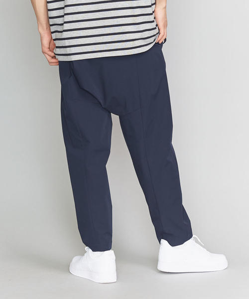 EN ROUTE(アンルート)の「<EN ROUTE(アンルート)>ソロテックス ツイル サルエル◆(その他パンツ・メンズ・ブラック/ネイビー・3/1/2)」の4枚目の写真