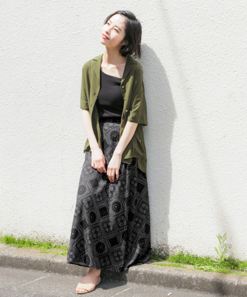 LOWRYS FARM（ローリーズファーム）の「ワンショルタンク　836245（タンクトップ・レディース・ブラック/ベージュ/オフホワイト・FREE）」の12枚目の写真