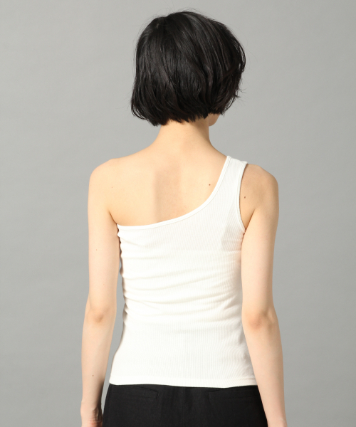 LOWRYS FARM（ローリーズファーム）の「ワンショルタンク　836245（タンクトップ・レディース・ブラック/ベージュ/オフホワイト・FREE）」の17枚目の写真