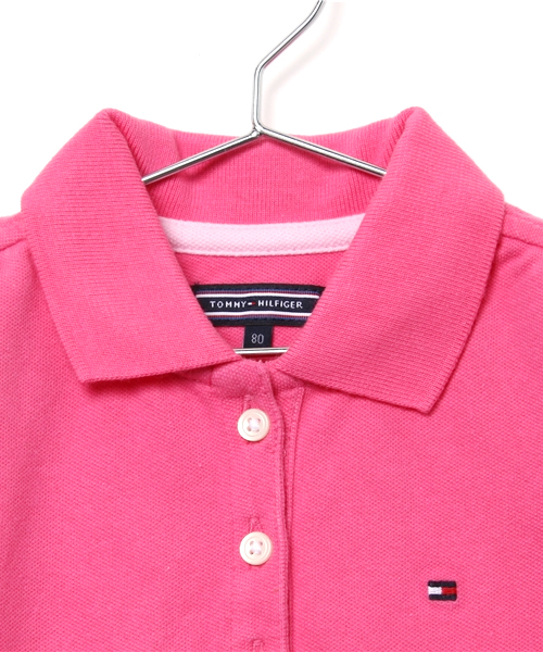 TOMMY HILFIGER（トミーヒルフィガー）の「SOLID MINI POLO DRESS（ワンピース・キッズ・レッド/ピンク/イエロー/グリーン/ネイビー・120/100/80/110/90）」の12枚目の写真