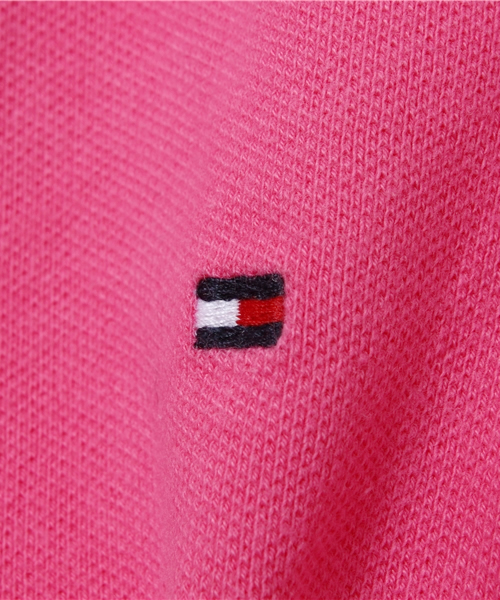 TOMMY HILFIGER（トミーヒルフィガー）の「SOLID MINI POLO DRESS（ワンピース・キッズ・レッド/ピンク/イエロー/グリーン/ネイビー・120/100/80/110/90）」の7枚目の写真