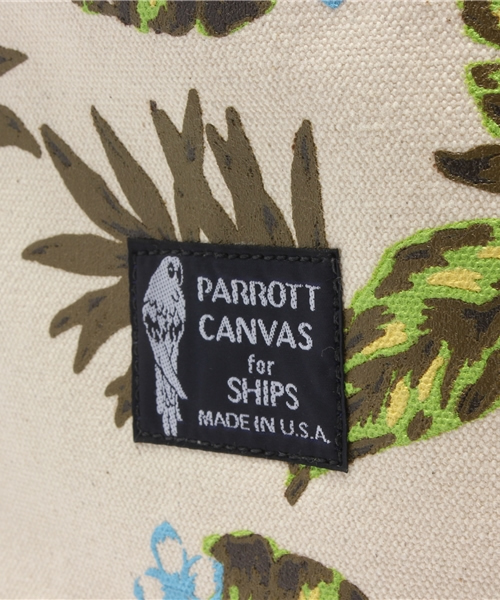 SHIPS（シップス）の「PARROTT CANVAS: マリン キャンバス トートバッグ（トートバッグ・メンズ・ネイビー・ONE SIZE）」の6枚目の写真