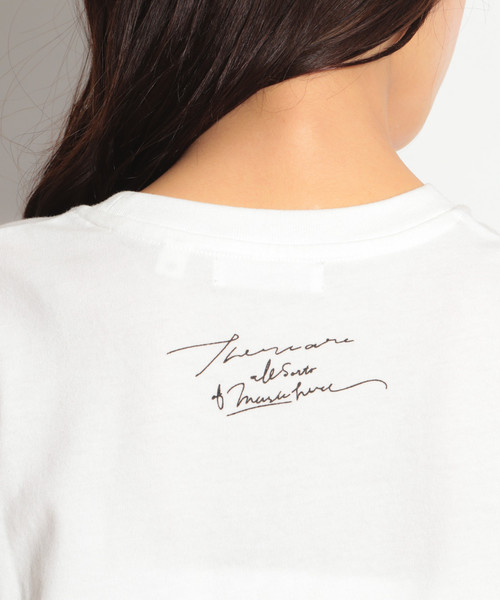 niko and...（ニコアンド）の「オーディエンスフォトＴシャツ（Tシャツ/カットソー・レディース・オフホワイト/チャコール/ホワイト・MEDIUM/LARGE）」の19枚目の写真