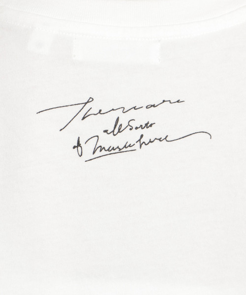 niko and...（ニコアンド）の「オーディエンスフォトＴシャツ（Tシャツ/カットソー・レディース・オフホワイト/チャコール/ホワイト・MEDIUM/LARGE）」の11枚目の写真