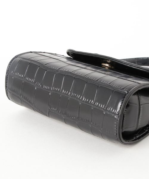 PARKS TOKYO SELECT（パークストウキョウセレクト）の「ｶﾀｵｼﾜﾝﾊﾝﾄﾞﾙﾐﾆBAG（ハンドバッグ・レディース・ブラック/ブラウン/ミント・FREE）」の7枚目の写真