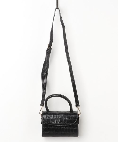 PARKS TOKYO SELECT（パークストウキョウセレクト）の「ｶﾀｵｼﾜﾝﾊﾝﾄﾞﾙﾐﾆBAG（ハンドバッグ・レディース・ブラック/ブラウン/ミント・FREE）」の8枚目の写真