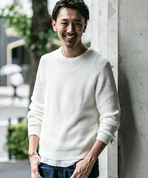 URBAN RESEARCH ROSSO MEN�i�A�[�o�����T�[�`���b�\�����j�̌Ò��u�����j�b�g�i�j�b�g/�Z�[�^�[�j�v