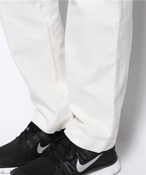 CIAOPANIC（チャオパニック）の「【Ciaopanic】綿麻オーバーオール（サロペット/オーバーオール・レディース・ネイビー/オフホワイト・FREE）」の4枚目の写真