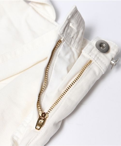 CIAOPANIC（チャオパニック）の「【Ciaopanic】綿麻オーバーオール（サロペット/オーバーオール・レディース・ネイビー/オフホワイト・FREE）」の5枚目の写真