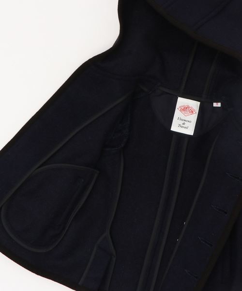 DANTON（ダントン）の「KIDS【DANTON / ダントン】WOOL MOSSER JACKET（ピーコート・キッズ・ネイビー・95/115/135）」の3枚目の写真
