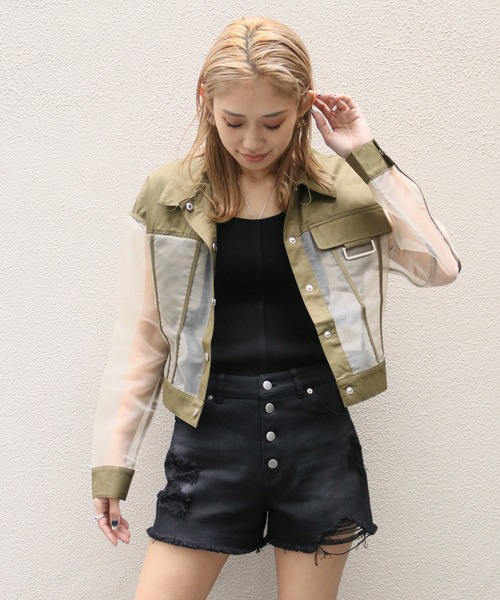 Avvenente シアーgジャン その他アウター Avvenente アベネンテ のファッション通販 Zozotown