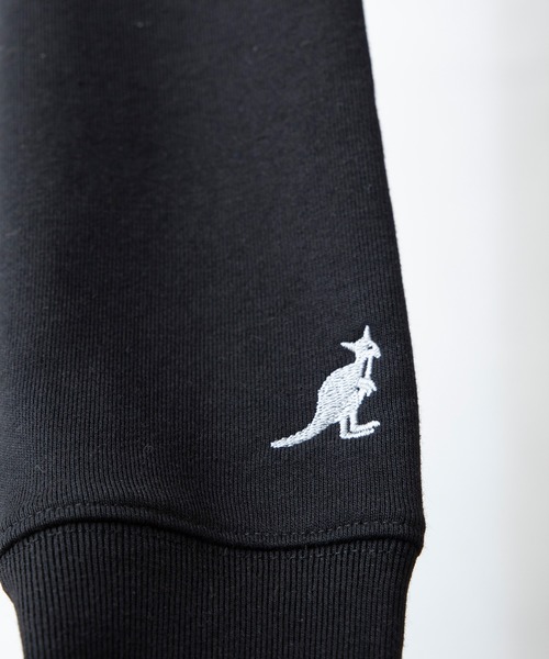 KANGOL（カンゴール）の「Wサイドリングジップ プルオーバーパーカー【anown×KANGOL 限定コラボ】（パーカー・メンズ・エメラルドブルー/ブラック/ブラウン・FREE）」の13枚目の写真