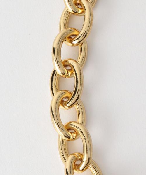 ASTRAET（アストラット）の「＜in mood（インムード）＞OVAL ネックレス▲（ネックレス・レディース・ゴールド/シルバー・FREE）」の4枚目の写真