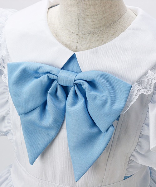 Catherine Cottage(キャサリンコテージ)の「水色アリス エプロンドレスワンピース(ワンピース・キッズ・ブルー・90/100/110/120/130)」の6枚目の写真