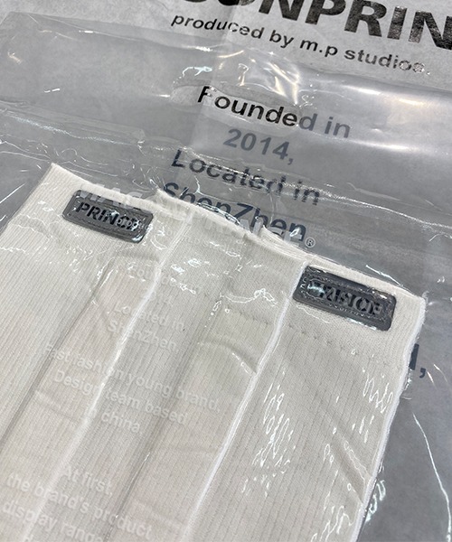 MASONPRINCE（メイソンプリンス）の「【MASONPRINCE】ブランドロゴ ソックス 靴下（ソックス/靴下・メンズ・ホワイト/ブラック/グレー・FREE）」の21枚目の写真