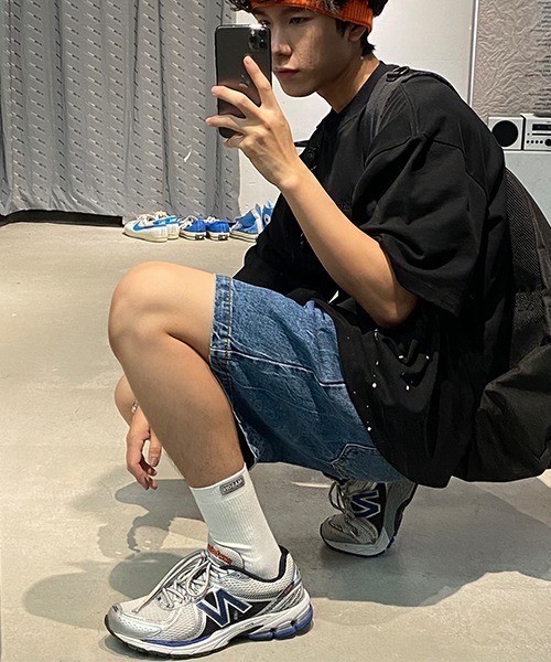 MASONPRINCE（メイソンプリンス）の「【MASONPRINCE】ブランドロゴ ソックス 靴下（ソックス/靴下・メンズ・ホワイト/ブラック/グレー・FREE）」の9枚目の写真