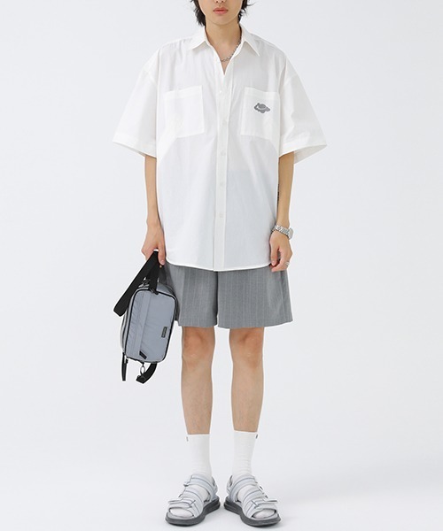 MASONPRINCE（メイソンプリンス）の「【MASONPRINCE】ブランドロゴ ソックス 靴下（ソックス/靴下・メンズ・ホワイト/ブラック/グレー・FREE）」の6枚目の写真