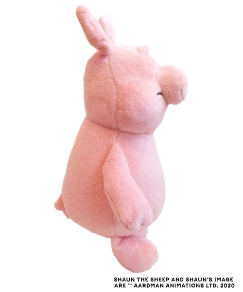 ひつじのショーン（ヒツジノショーン）の「ひつじのショーン ぬいぐるみ/イタズラブタ クラシック foodie 25cm（おもちゃ・レディース・ピンク・ONE SIZE）」の3枚目の写真