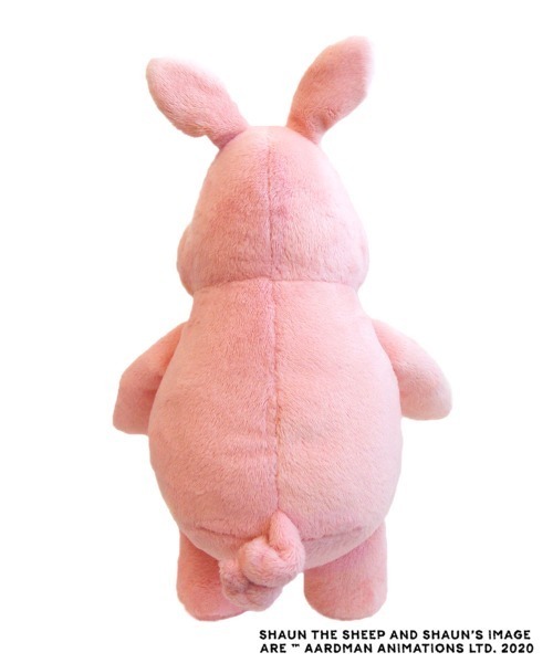 ひつじのショーン（ヒツジノショーン）の「ひつじのショーン ぬいぐるみ/イタズラブタ クラシック foodie 25cm（おもちゃ・レディース・ピンク・ONE SIZE）」の2枚目の写真