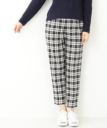 Ray BEAMS | Ray BEAMS / チェック ストレッチ クロップド(その他パンツ)