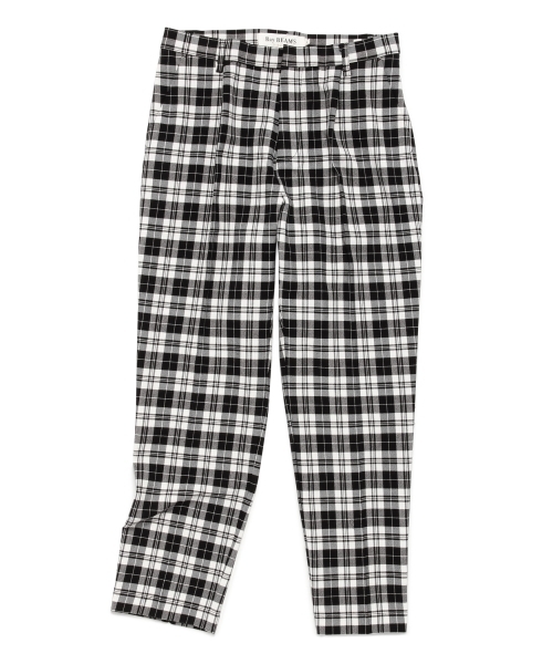 Ray BEAMS（レイビームス）の「Ray BEAMS / チェック ストレッチ クロップド（その他パンツ・レディース・オフホワイト/グレー/ネイビー・0/1）」の12枚目の写真