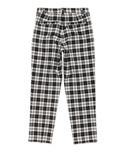 Ray BEAMS（レイビームス）の「Ray BEAMS / チェック ストレッチ クロップド（その他パンツ・レディース・オフホワイト/グレー/ネイビー・0/1）」の17枚目の写真