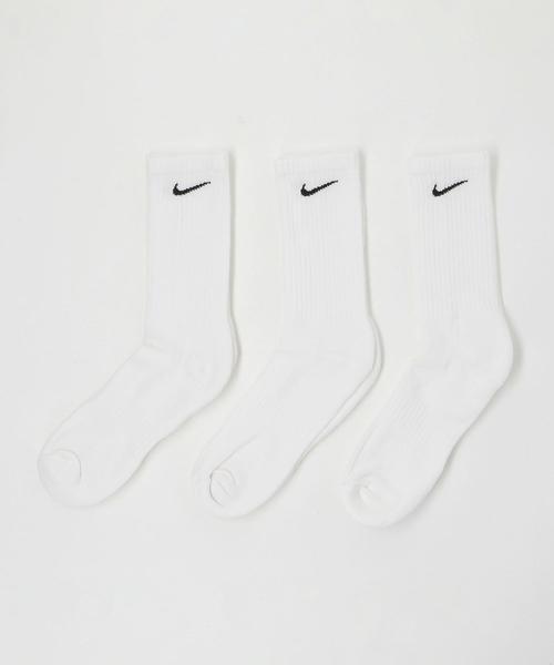 NIKE(ナイキ)の「<NIKE> EVERYDAY SOCKS/ソックス(ソックス/靴下・メンズ・ホワイト・25cm-27cm)」の1枚目の写真