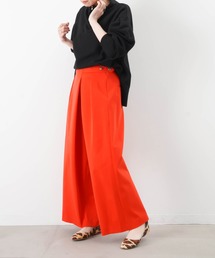 LUCA/LADY LUCK LUCA | LC/LLL ラップ風ワイドパンツ(その他パンツ)
