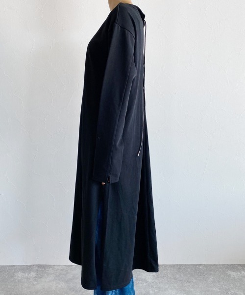 PAGEBOY（ページボーイ）の「バックレースアップワンピース（ワンピース・レディース・ブラック/ブラウン/グレイッシュベージュ・FREE）」の13枚目の写真