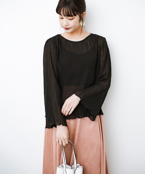 セール いつものボトムスに合わせてもパッと今っぽくなれちゃうふわり袖が可愛いブラウス シャツ ブラウス Haco ハコ のファッション通販 Zozotown