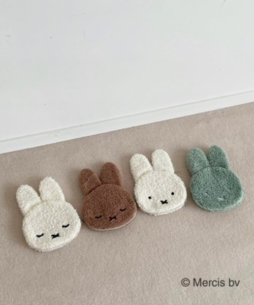 Heather(ヘザー)の「ミッフィー/miffy/モコモコポーチ 926870(ポーチ・レディース・ホワイト系その他/ホワイト/ブラウン/グリーン/ブラウン系その他2/ホワイト系その他2/ブラウン系その他・ONE SIZE)」の9枚目の写真