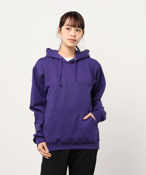 JERZEES(ジャージーズ)の「【JERZEES】裏起毛プルパーカー(パーカー・レディース・オリーブ/サックスブルー/パープル/ベージュ/オレンジ・LARGE/X-LARGE/SMALL/MEDIUM)」の10枚目の写真