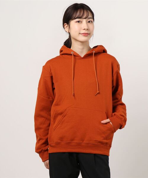 JERZEES(ジャージーズ)の「【JERZEES】裏起毛プルパーカー(パーカー・レディース・オリーブ/サックスブルー/パープル/ベージュ/オレンジ・LARGE/X-LARGE/SMALL/MEDIUM)」の6枚目の写真