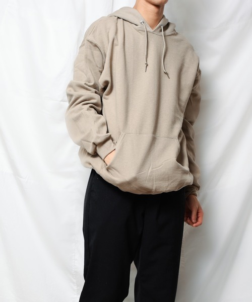 JERZEES(ジャージーズ)の「【JERZEES】裏起毛プルパーカー(パーカー・レディース・オリーブ/サックスブルー/パープル/ベージュ/オレンジ・LARGE/X-LARGE/SMALL/MEDIUM)」の18枚目の写真