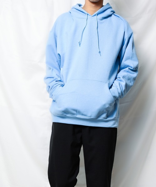 JERZEES(ジャージーズ)の「【JERZEES】裏起毛プルパーカー(パーカー・レディース・オリーブ/サックスブルー/パープル/ベージュ/オレンジ・LARGE/X-LARGE/SMALL/MEDIUM)」の17枚目の写真