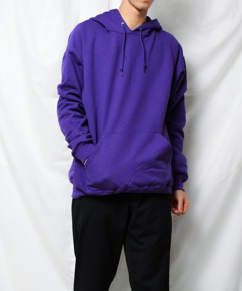 JERZEES(ジャージーズ)の「【JERZEES】裏起毛プルパーカー(パーカー・レディース・オリーブ/サックスブルー/パープル/ベージュ/オレンジ・LARGE/X-LARGE/SMALL/MEDIUM)」の16枚目の写真