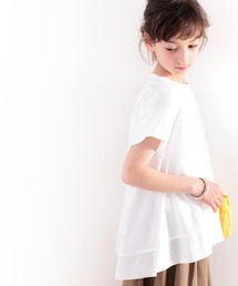 classicalelf | ≪キッズ≫裾ふわり、大人レディ。裾フレア切替えカットソー(Tシャツ/カットソー)