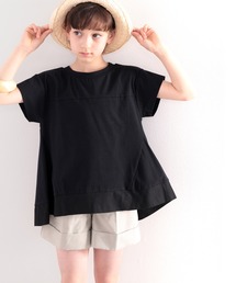 classicalelf（クラシカルエルフ）の「≪キッズ≫裾ふわり、大人レディ。裾フレア切替えカットソー（Tシャツ/カットソー・キッズ）」