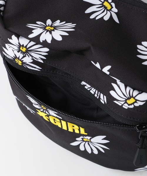 X-girl（エックスガール）の「MILLS LOGO ADVENTURE HIP BAG