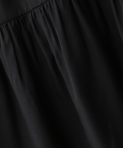 A part by(アパートバイ)の「PoRyティアードチュニック 931679(シャツ/ブラウス・レディース・ブラック/オフホワイト/ブルー系その他2・FREE)」の13枚目の写真