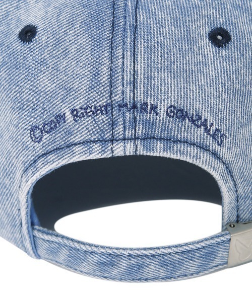 Mark Gonzales（マーク・ゴンザレス）の「『MARK GONZALES/マークゴンザレス』ANGEL SNOW DENIM BALLCAP/エンジェル スノーデニム ボールキャップ（キャップ・メンズ・ブラック/ブルー・FREE）」の6枚目の写真