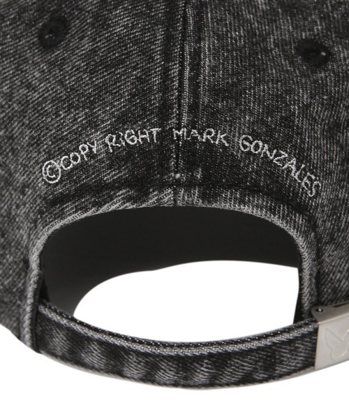 Mark Gonzales（マーク・ゴンザレス）の「『MARK GONZALES/マークゴンザレス』ANGEL SNOW DENIM BALLCAP/エンジェル スノーデニム ボールキャップ（キャップ・メンズ・ブラック/ブルー・FREE）」の11枚目の写真