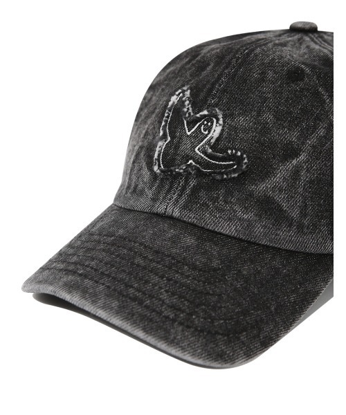 Mark Gonzales（マーク・ゴンザレス）の「『MARK GONZALES/マークゴンザレス』ANGEL SNOW DENIM BALLCAP/エンジェル スノーデニム ボールキャップ（キャップ・メンズ・ブラック/ブルー・FREE）」の10枚目の写真