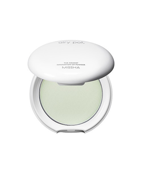 MISSHA（ミシャ）の「【MISSHA/ミシャ】エアリーポット　プレストパウダー（フェイスパウダー・レディース・クリアカラー (translucent)/ミントカラー/ピンクカラー・FREE）」の2枚目の写真