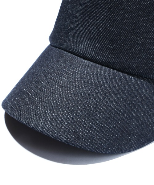 MR.OLIVE（ミスターオリーブ）の「10oz オールシーズン デニム / シークレット キャップ（キャップ・メンズ・インディゴブルー/ブラック・FREE）」の5枚目の写真