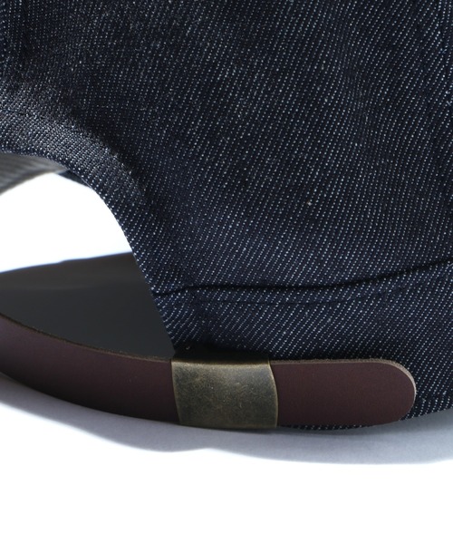 MR.OLIVE（ミスターオリーブ）の「10oz オールシーズン デニム / シークレット キャップ（キャップ・メンズ・インディゴブルー/ブラック・FREE）」の6枚目の写真