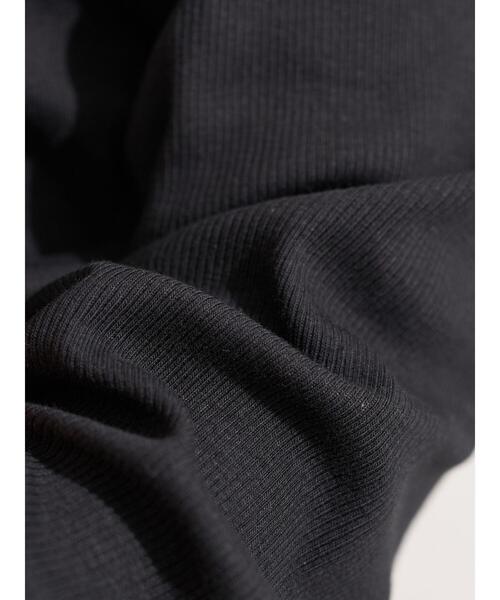 earth music&ecology（アースミュージックアンドエコロジー）の「ハイネックメローリブ長袖プルオーバー  ＊（Tシャツ/カットソー・レディース・アイボリー/ブラック/その他7/ミント/ブルー系その他2/ライトピンク・M/S）」の12枚目の写真