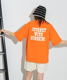 ビッグロゴバックプリントTシャツ